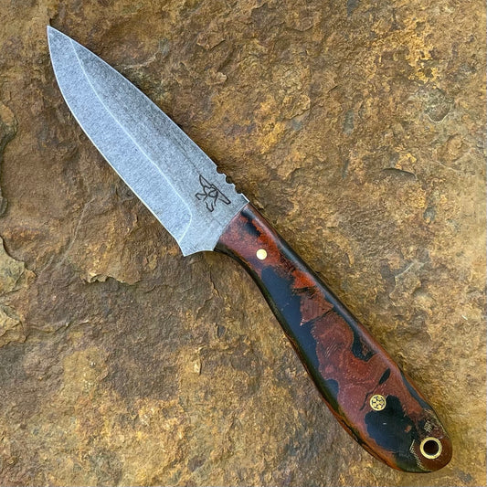 Vireo in AEB-L w/ Burl Micarta