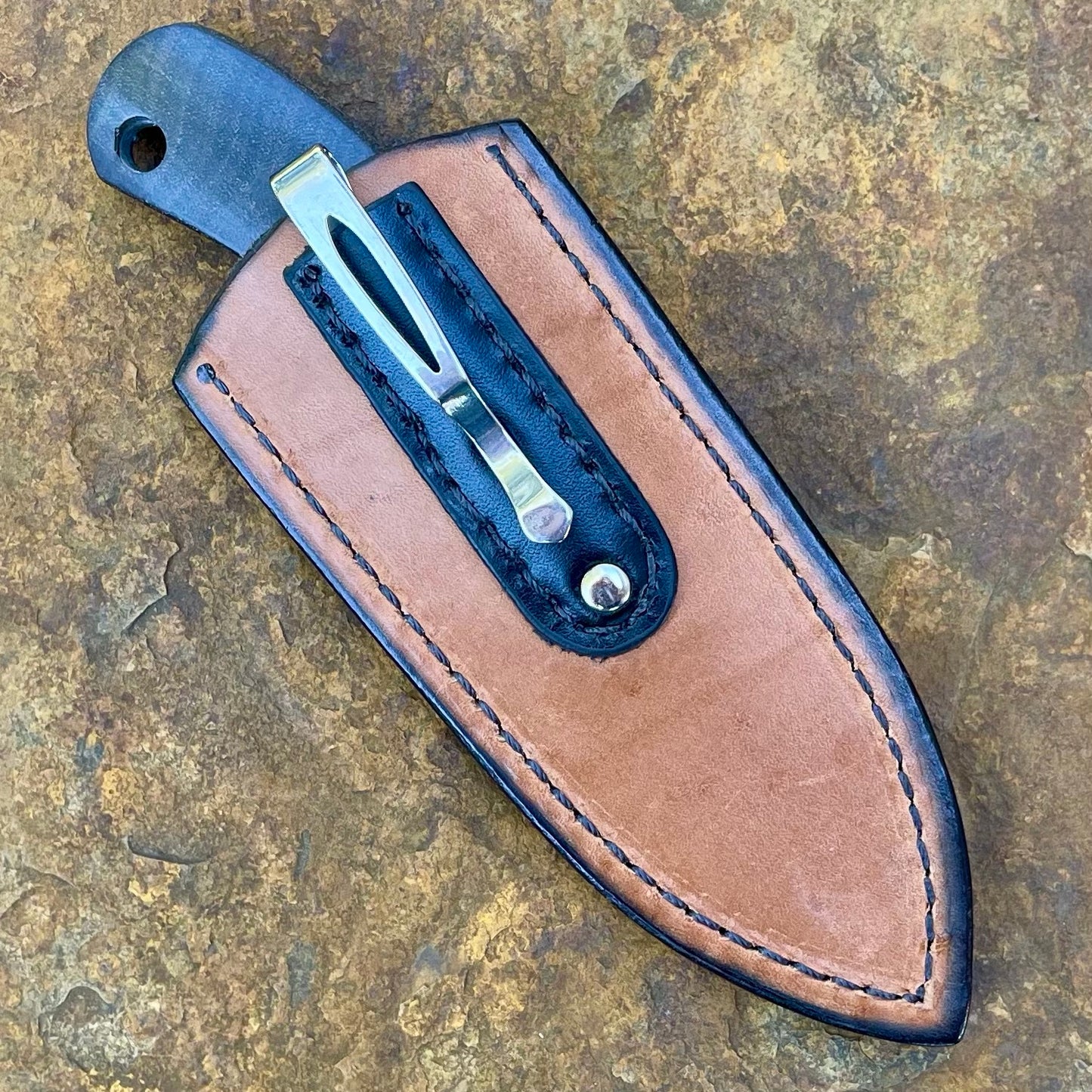 Gentleman EDC in 1075 w/ Black Walnut