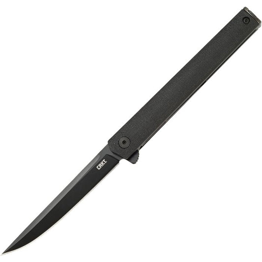 CRKT CEO Blk GRN/AUS-8 Stainless - Black