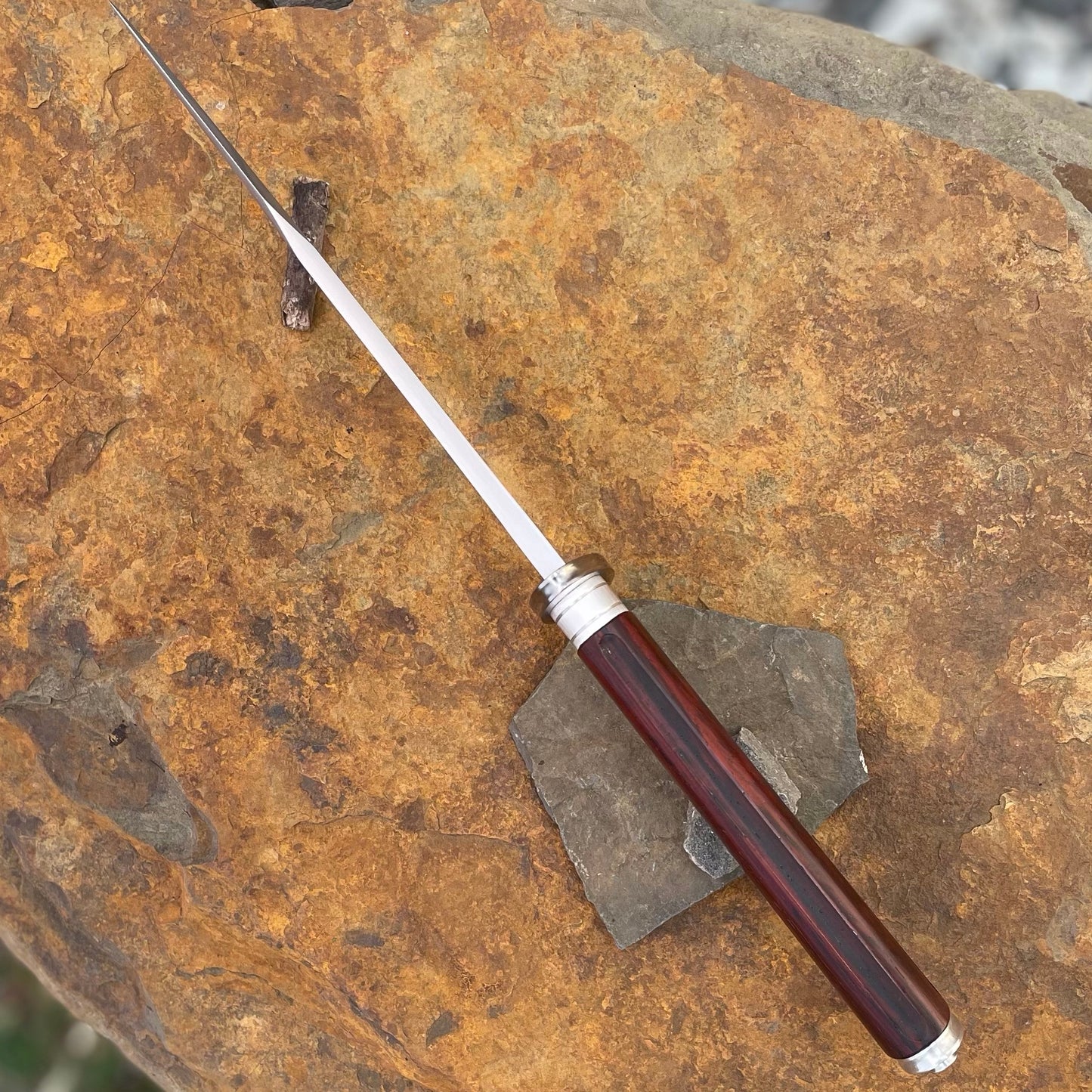 Forged Gentleman's Bowie in 5160 w/ Cocobolo