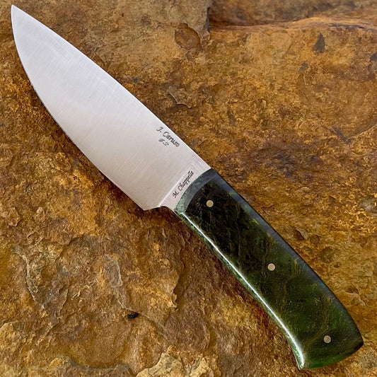 Hunter in 5160 w/ Green Maple Burl
