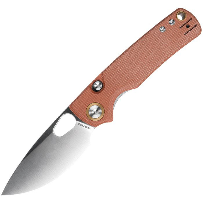VOSTEED Porcupine Top Linerlock Brown/ 14C28N