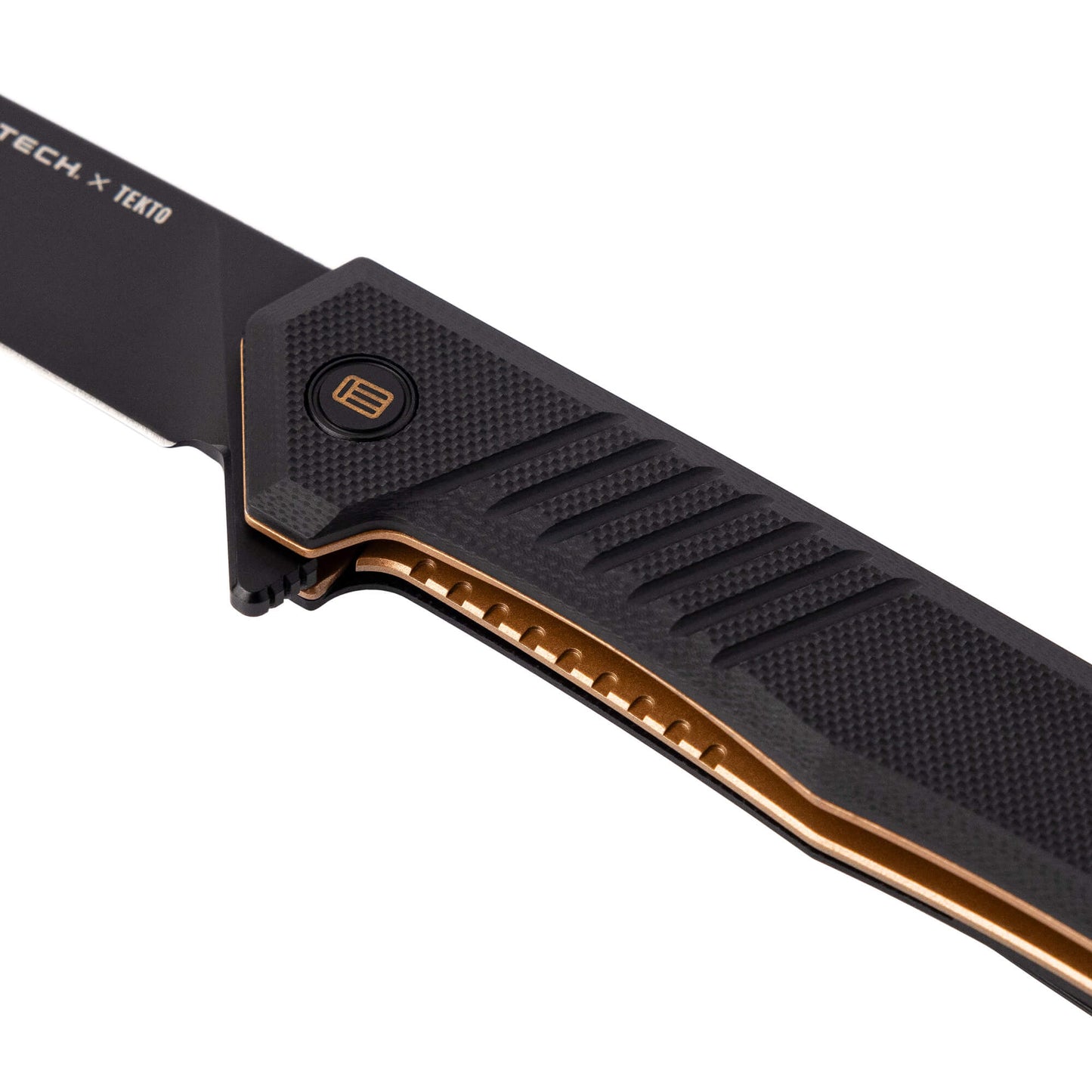 Tekto EOTECH F1 Alpha Linerlock Black G10/Bronze/Black D2