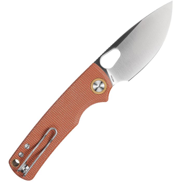 VOSTEED Porcupine Top Linerlock Brown/ 14C28N
