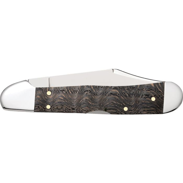 Case Cutlery Mini Copperlock Curly Oak