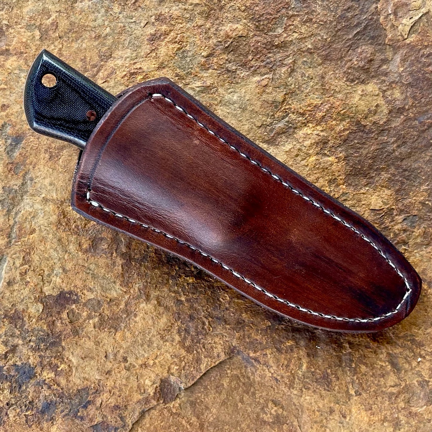 Mini Muk EDC/Skinner in Nitro V w/ Black Micarta