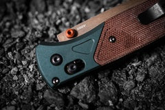 Benchmade Bugout Taiga Green/Micarta/S90V