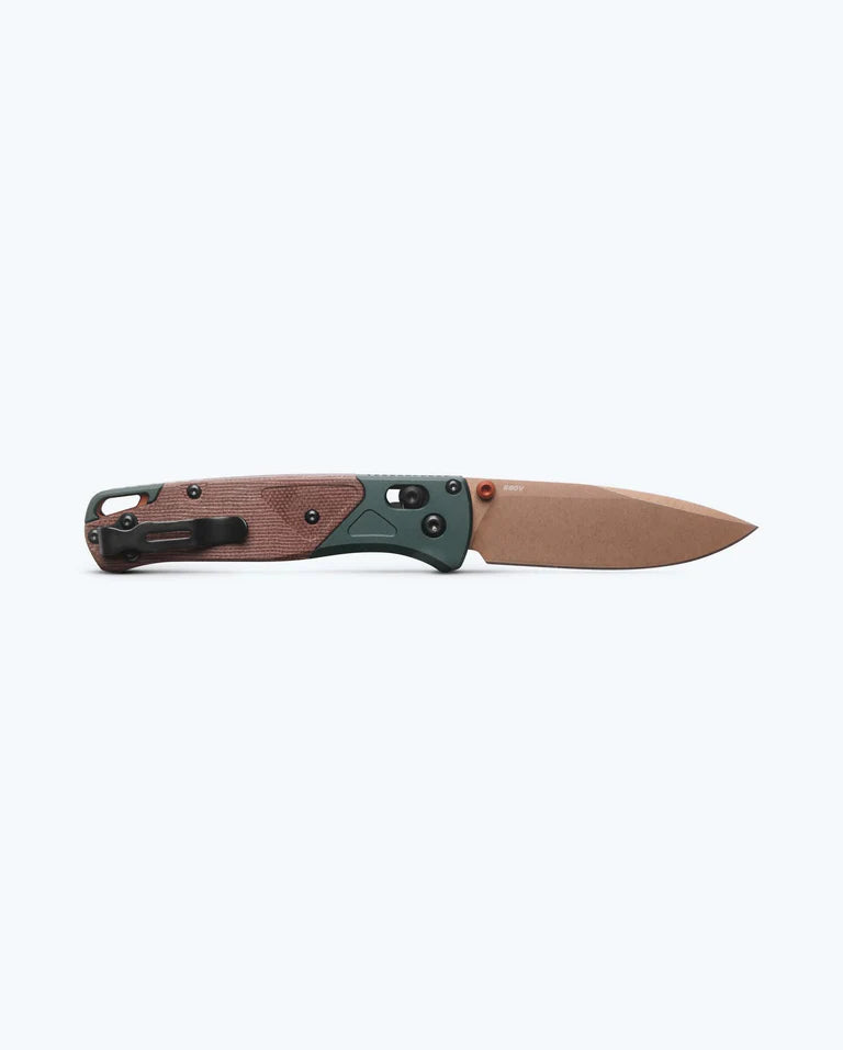 Benchmade Bugout Taiga Green/Micarta/S90V