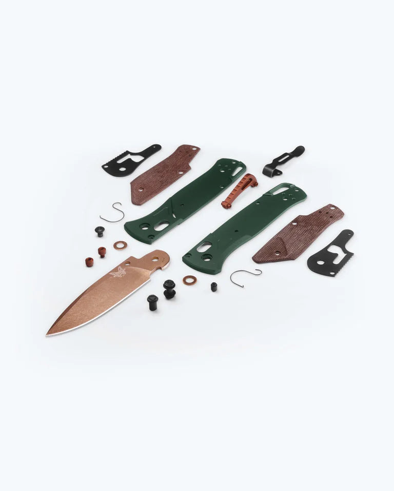 Benchmade Bugout Taiga Green/Micarta/S90V