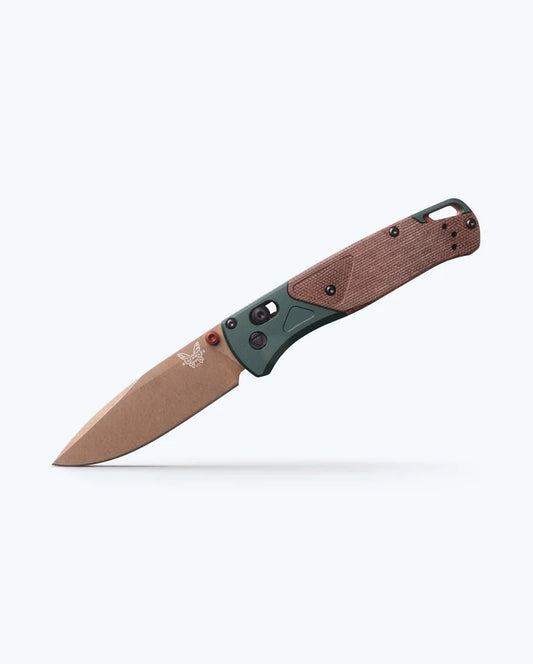 Benchmade Bugout Taiga Green/Micarta/S90V