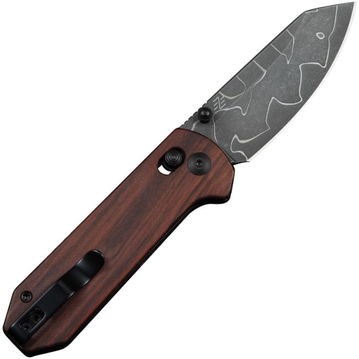 Civivi Yonder Guinourtia Wood/Damascus