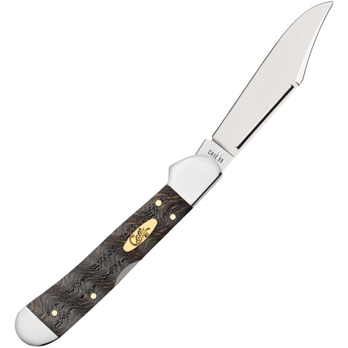 Case Cutlery Mini Copperlock Curly Oak