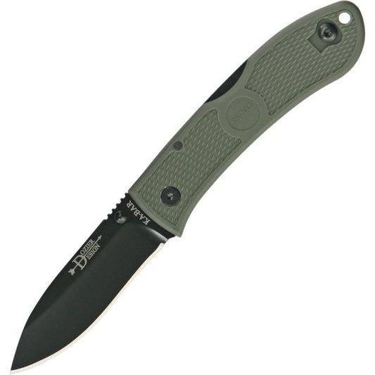 KA-BAR Dozier Hunter Foliage Grn/Blk AUS-8