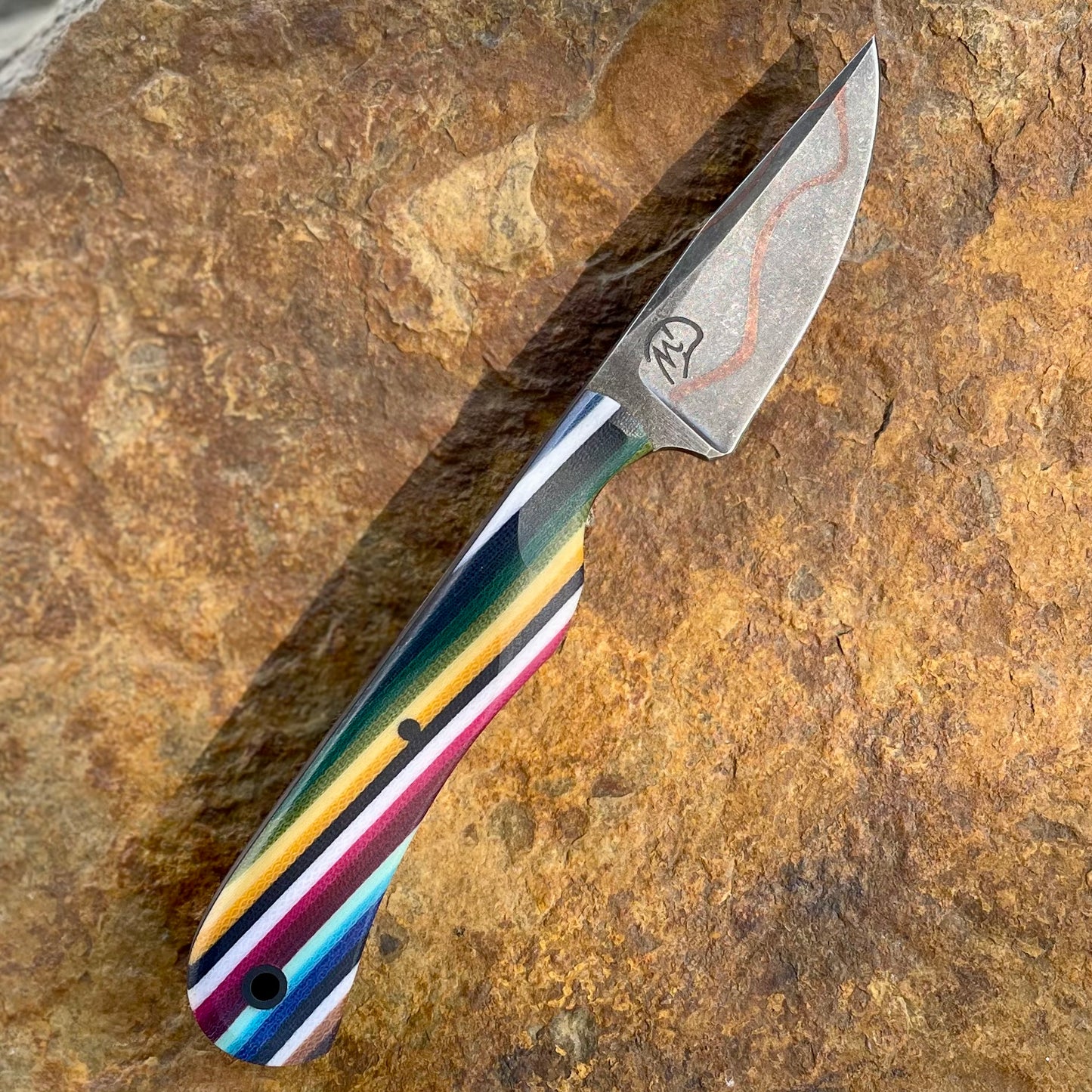 Specialty Scalpel in Baker Forge Wavy Go Mai w/ Mexican Blanket G-carta