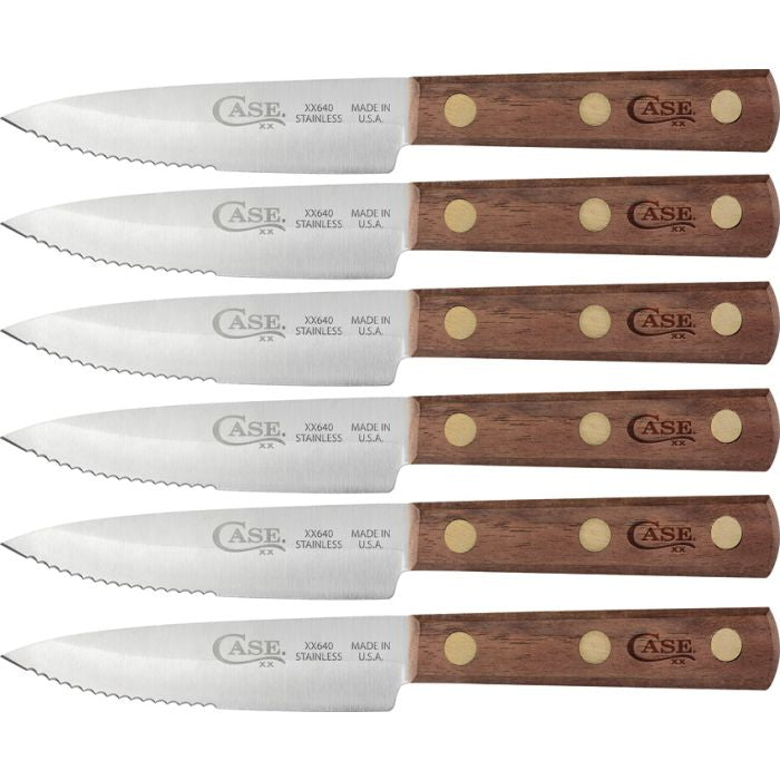 Case Cutlery Walnut Steak Knife Set