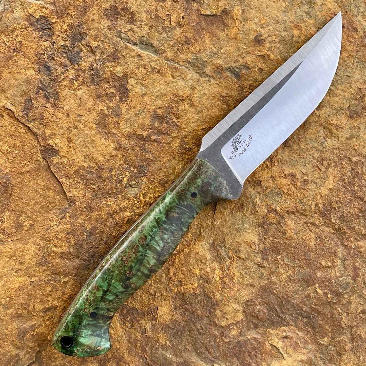 Skirmisher in 8670 w/ Amboyna Burl