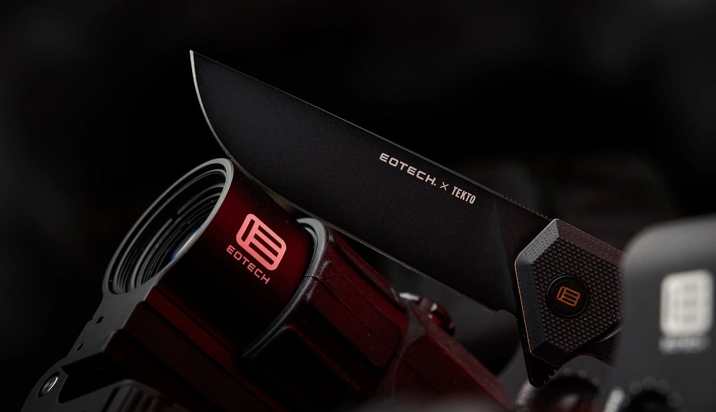 Tekto EOTECH F1 Alpha Linerlock Black G10/Bronze/Black D2
