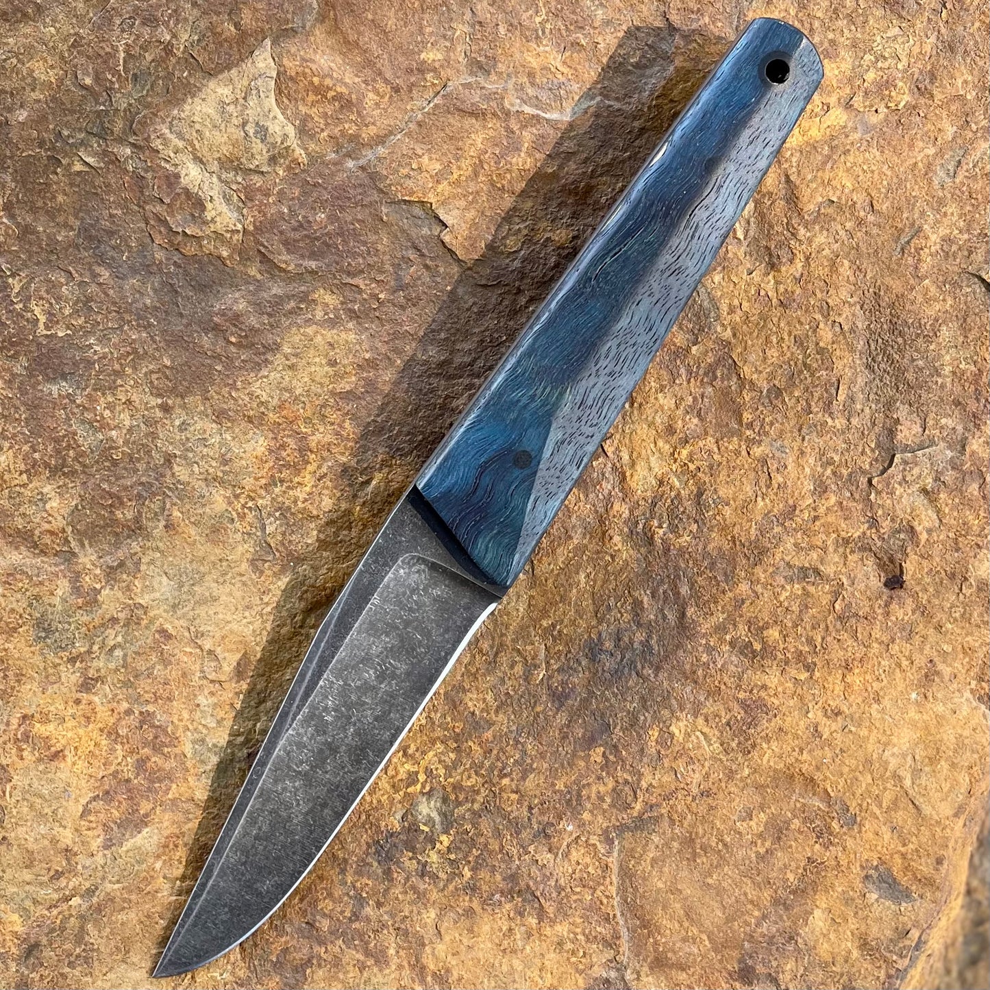 Tejas Tanto in 52100 w/ Blue Curly Mango