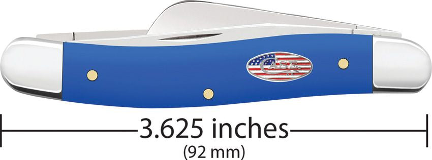 Case Cutlery Medium Stockman Royal Blue