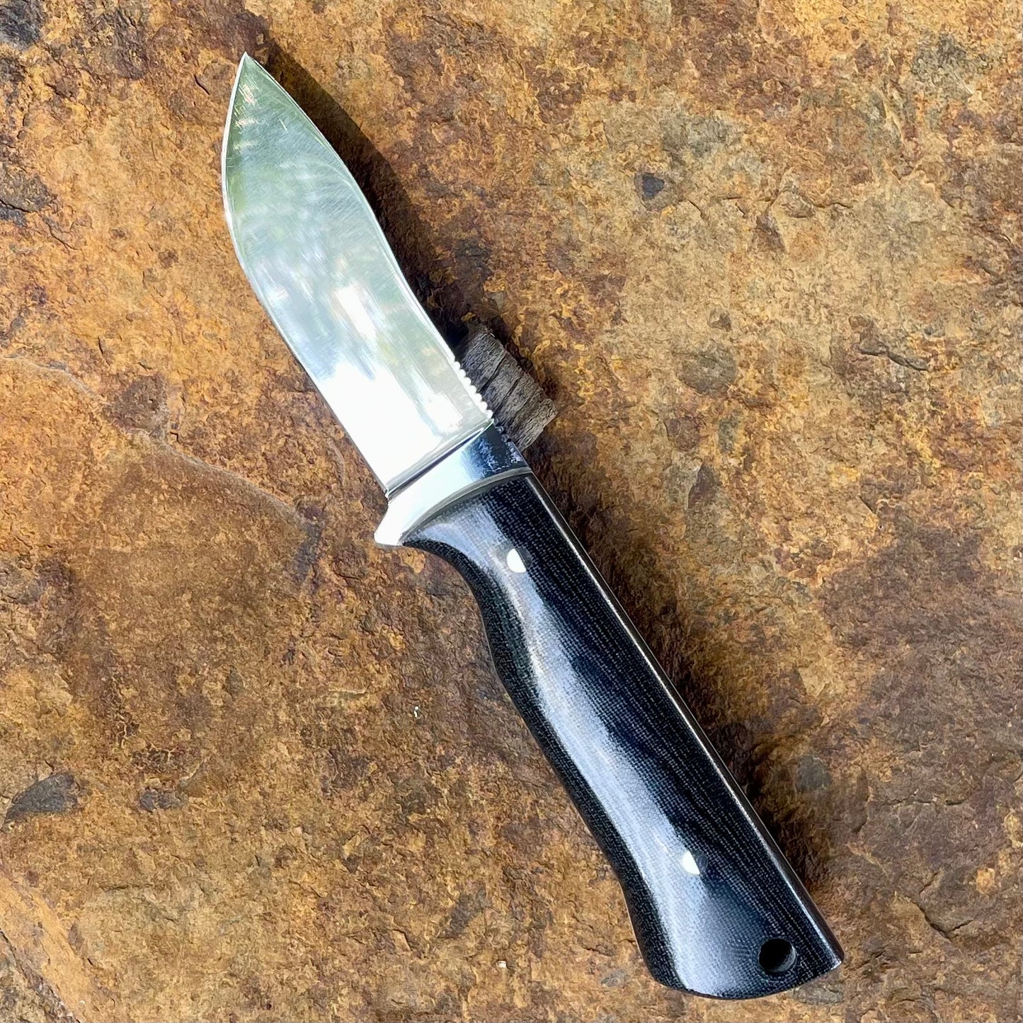 Mini Muk EDC/Skinner in Nitro V w/ Black Micarta