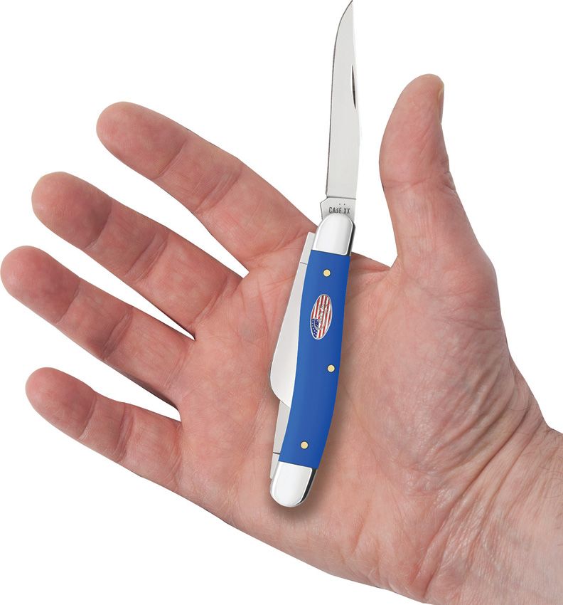 Case Cutlery Medium Stockman Royal Blue