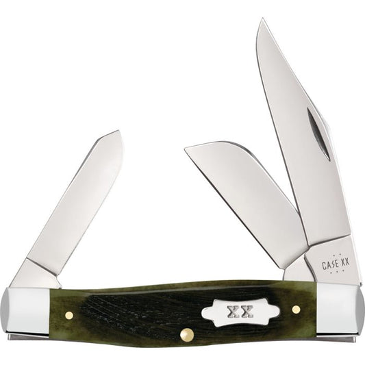 Case Cutlery Large Stockman Olive Green