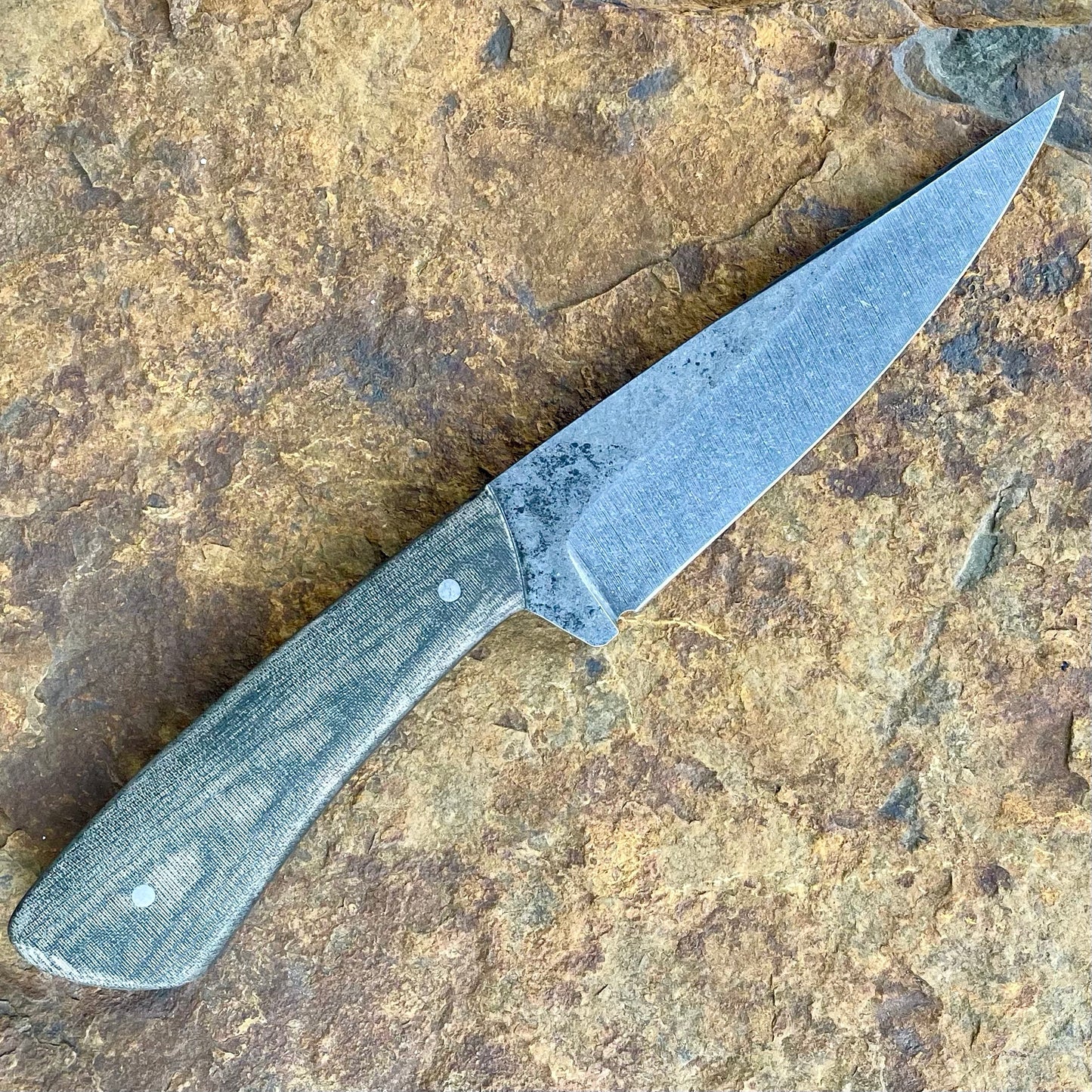 Fighter in 1080 w/ Green Micarta