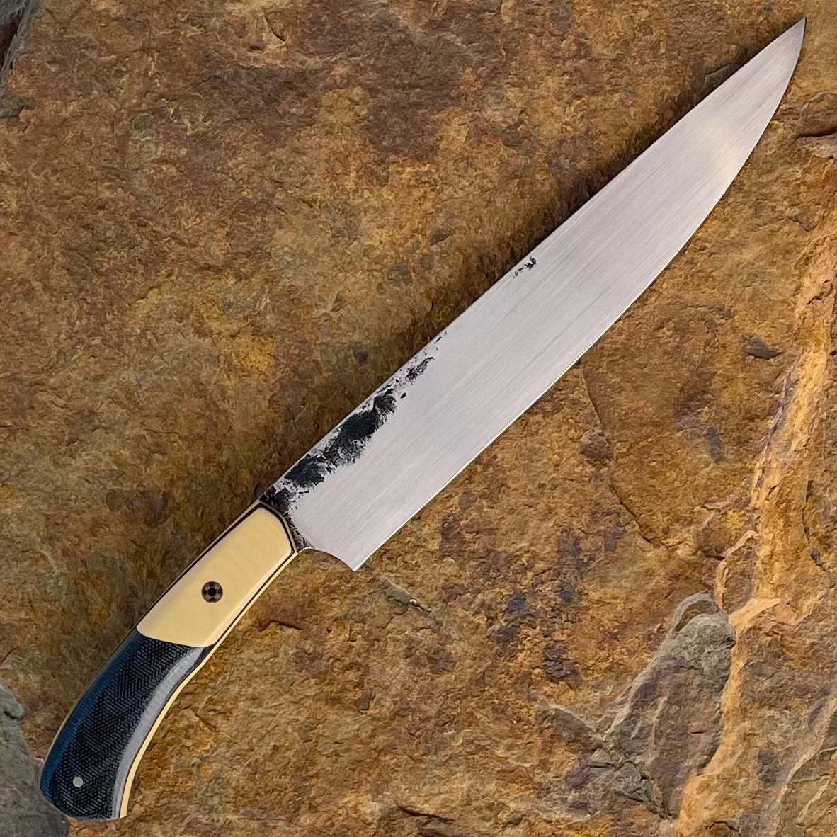 Brisket Knife in 52100 w/ Two Tone Micarta