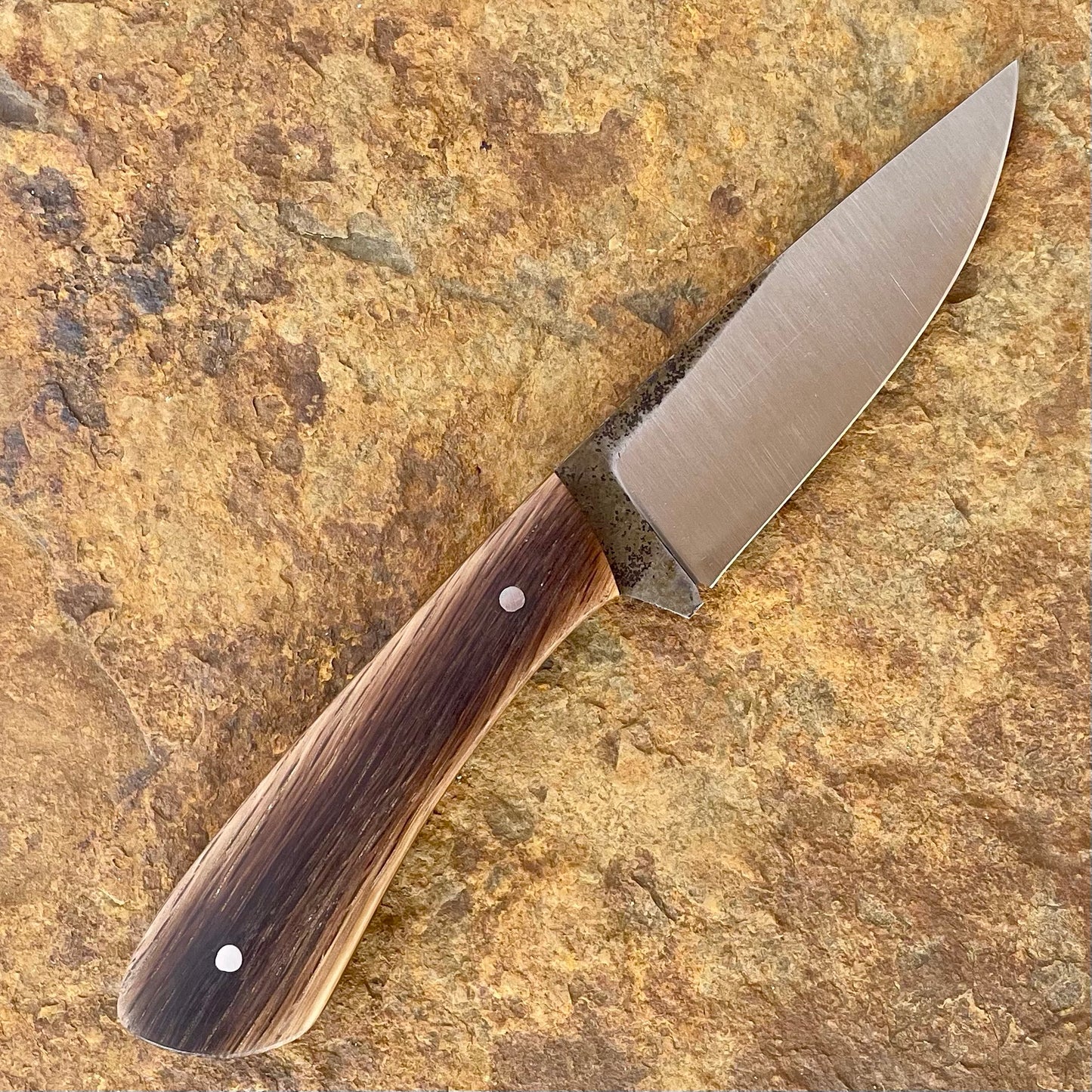 Hunter w/ Whiskey Barrel/Micarta Liners in 1080