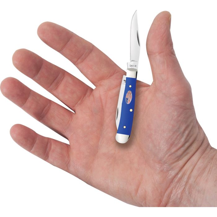 Case Cutlery Tiny Trapper Royal Blue