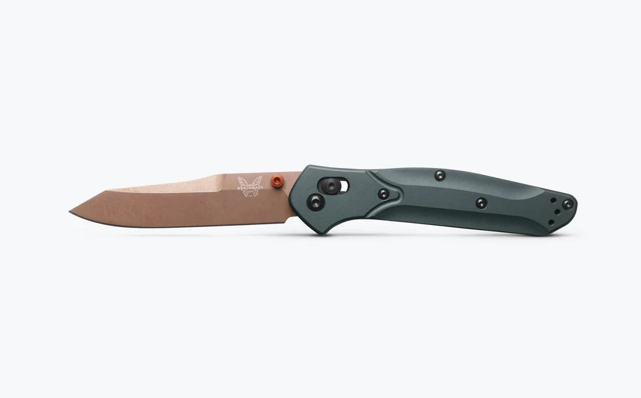 Benchmade Osborne Taiga Green Alum/S90V