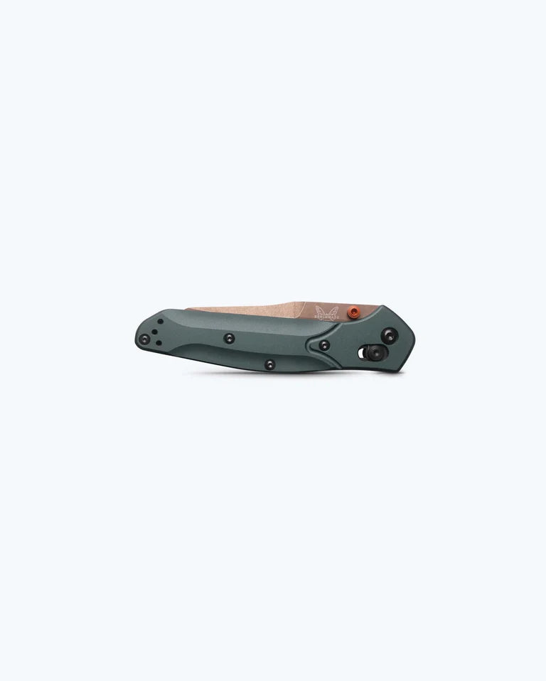 Benchmade Osborne Taiga Green Alum/S90V