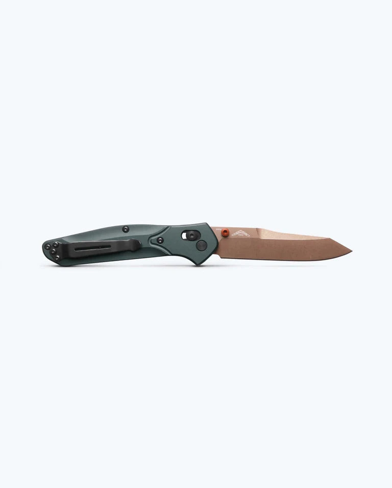 Benchmade Osborne Taiga Green Alum/S90V