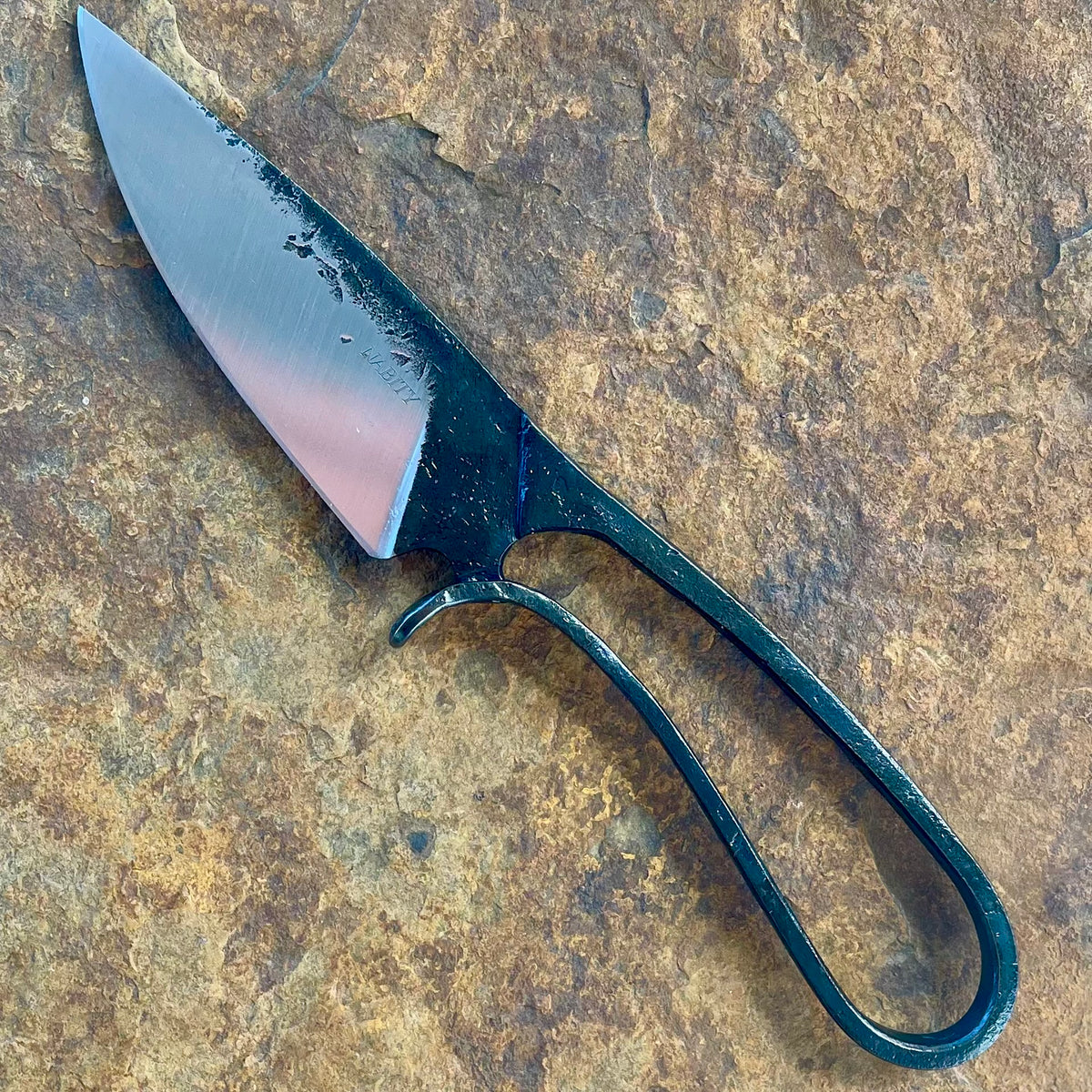 EDC X-Rhea Style in 1080/ Leather Sheath