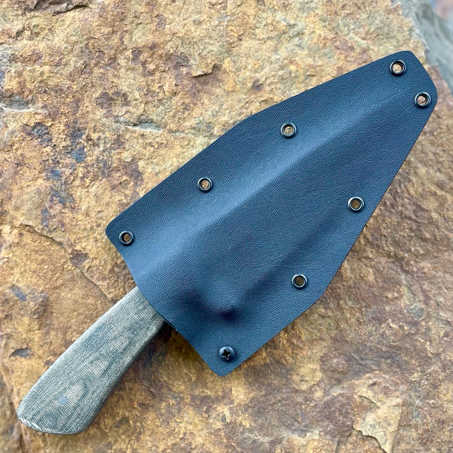 Fighter in 1080 w/ Green Micarta