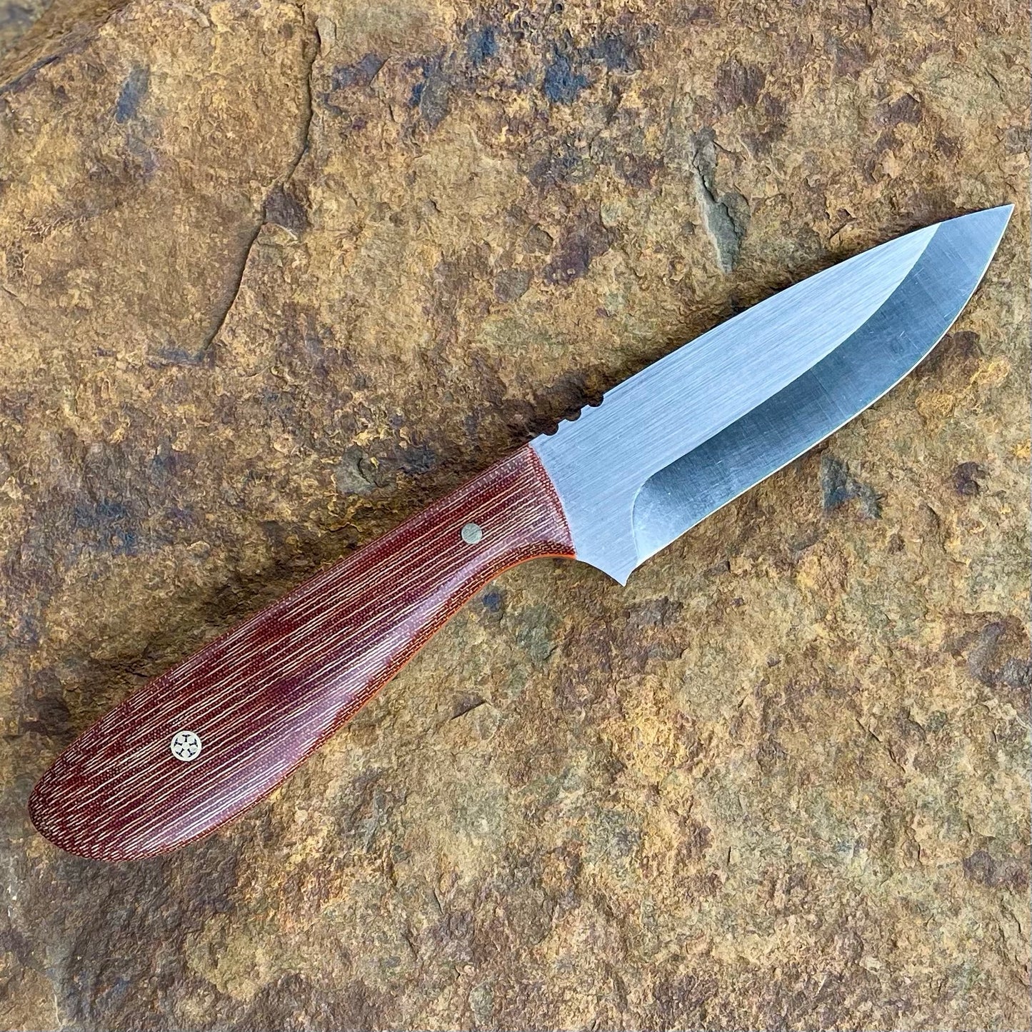 Vireo in AEB-L w/ Cross Cut Micarta