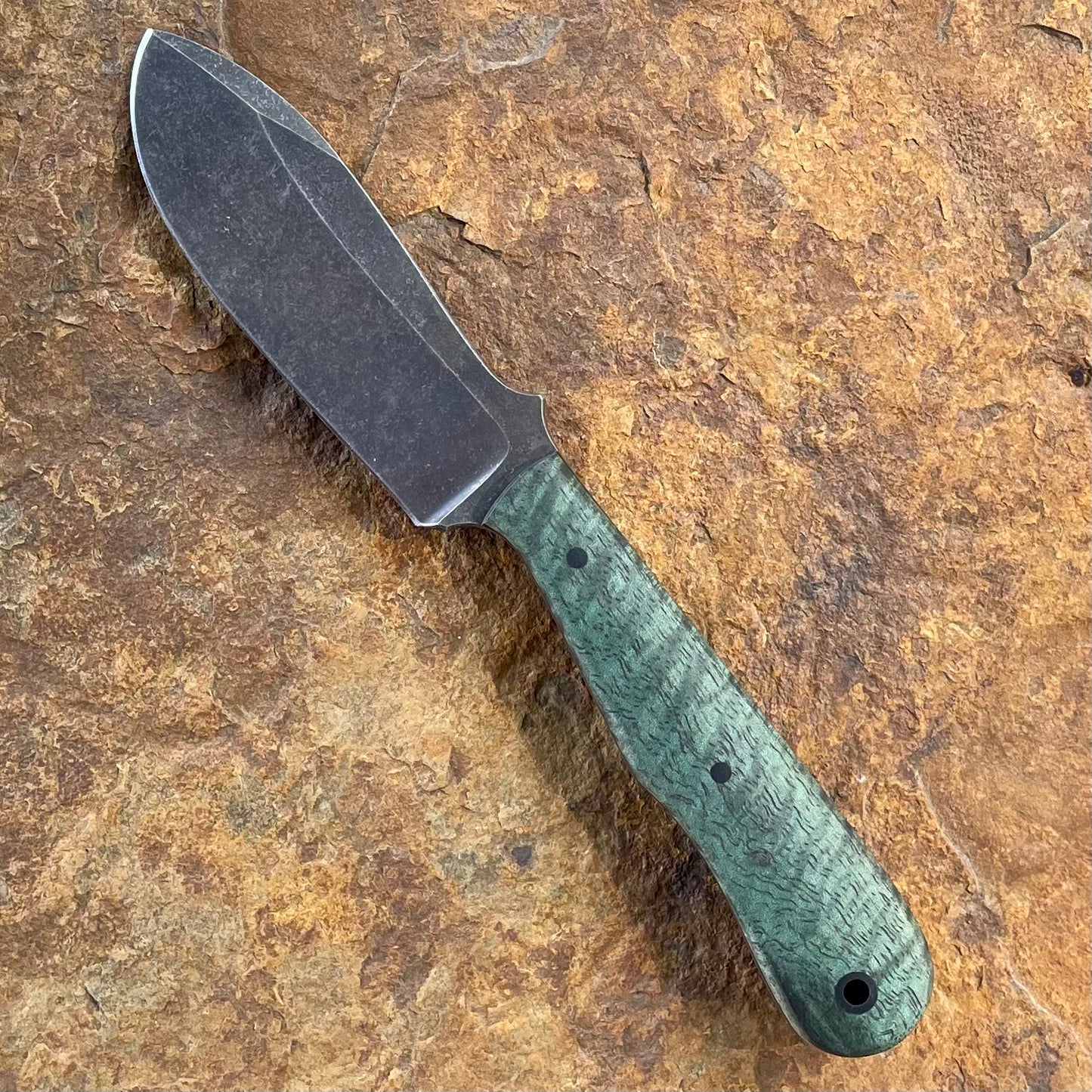 Bird & Trout in 52100 w/ Green Curly Maple