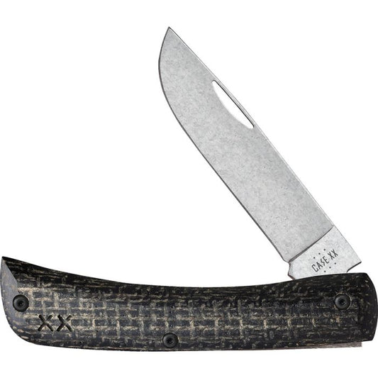 Case Cutlery Sod Buster Jr Crossroads Black Burlap