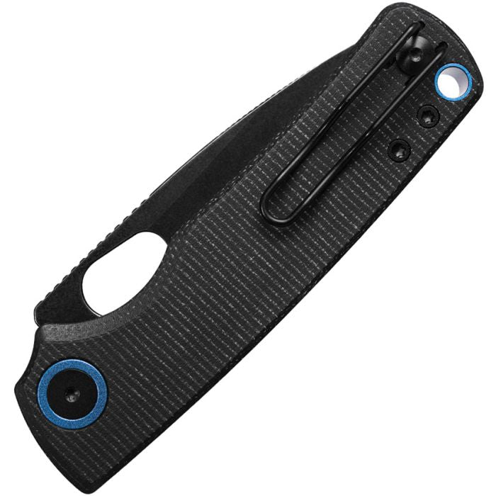 VOSTEED Porcupine Top Linerlock Black/Black 14C28N