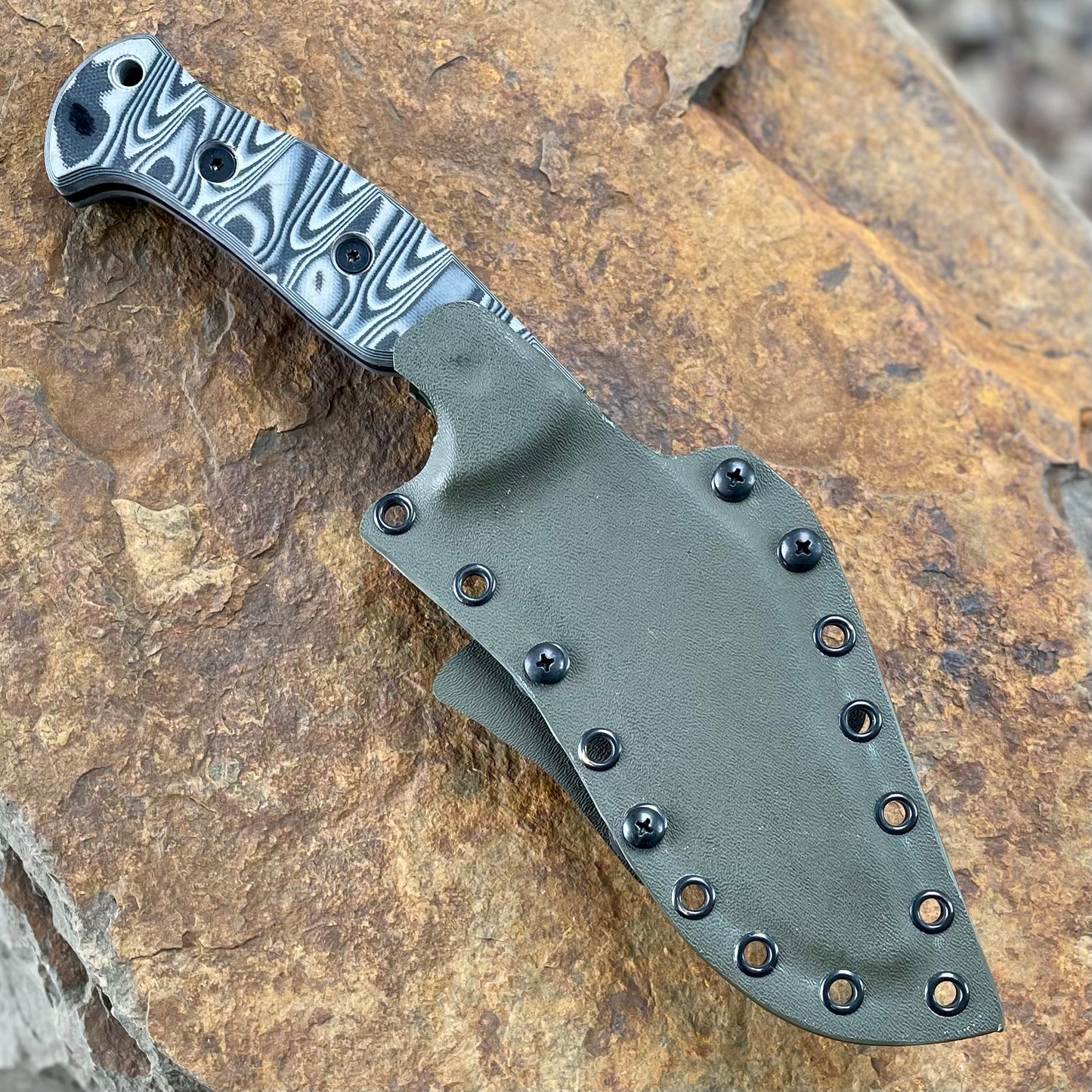 Jhakri in 80CrV2 Blk/Gray Camo G10