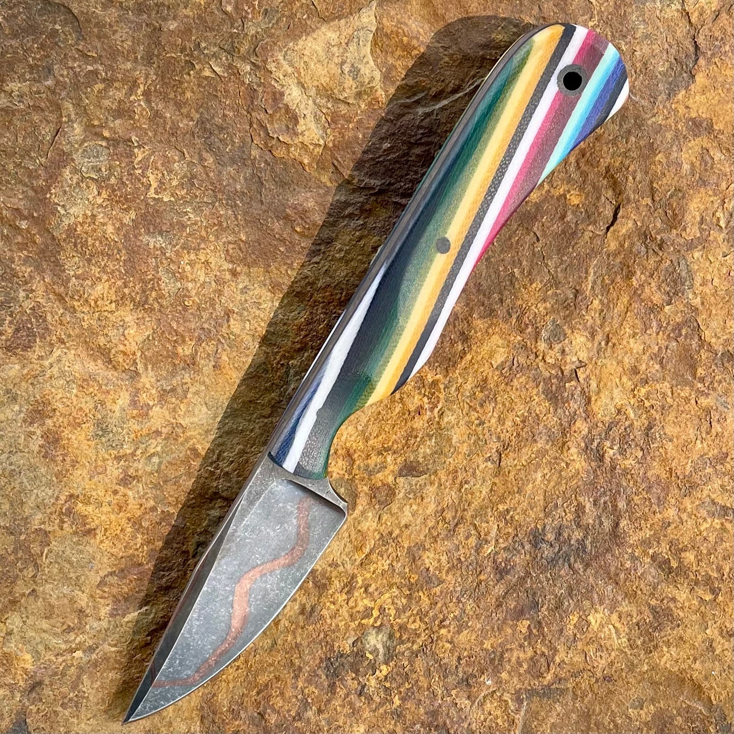 Specialty Scalpel in Baker Forge Wavy Go Mai w/ Mexican Blanket G-carta