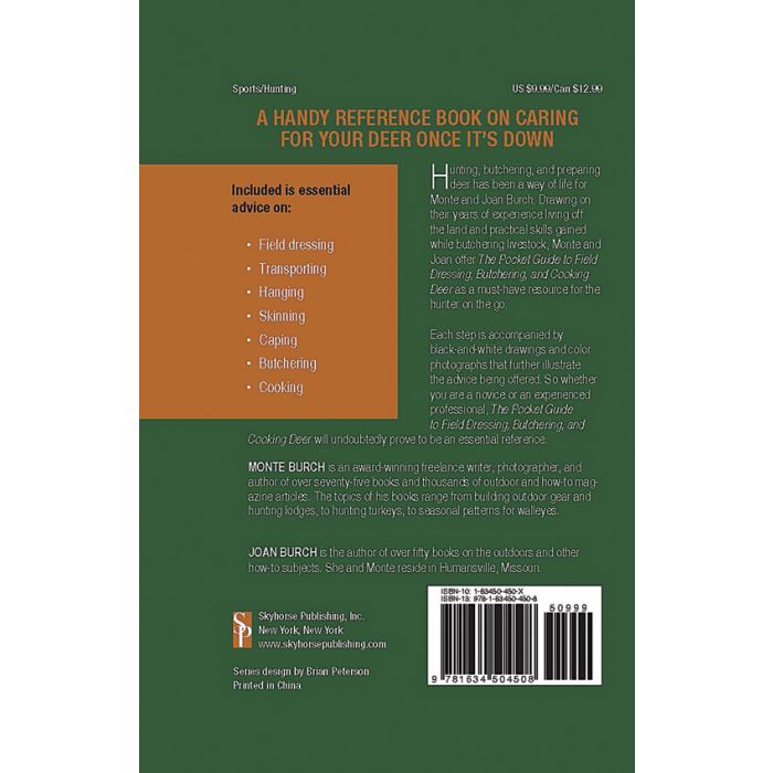 The Pocket Guide to Field Dressing, Butchering, and Cooking Deer