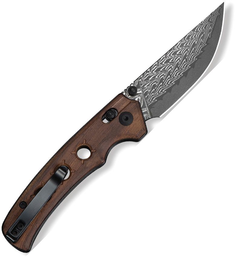 Civivi Noctis Crossbar Lock Wood/Damascus