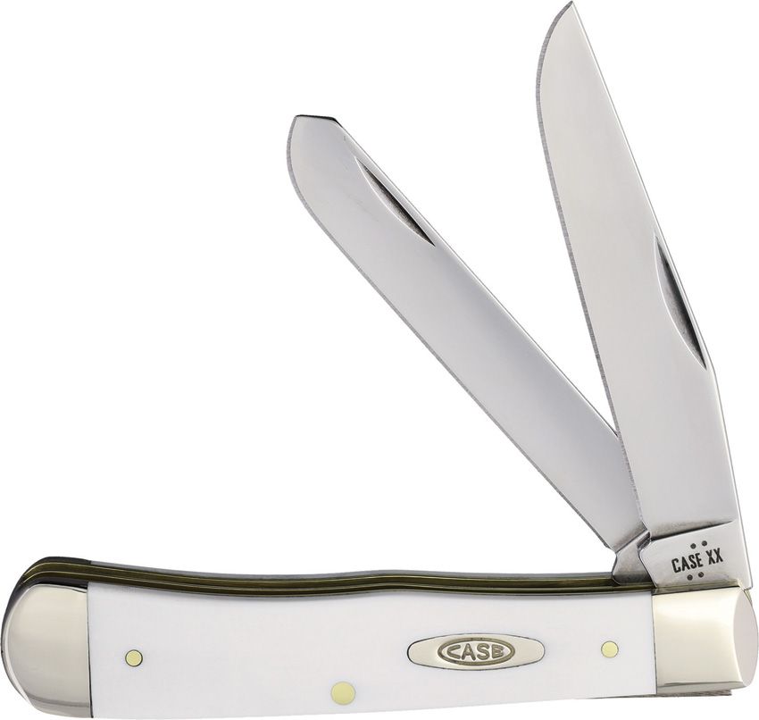 Case Cutlery Trapper Smooth White CS