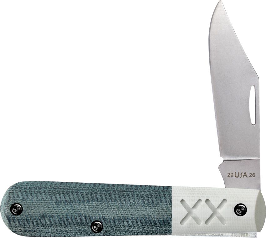 Case Cutlery Crossroads XR Barlow Denim Micarta/S35VN