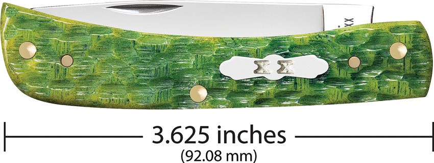 Case Cutlery Sod Buster Jr Green Apple