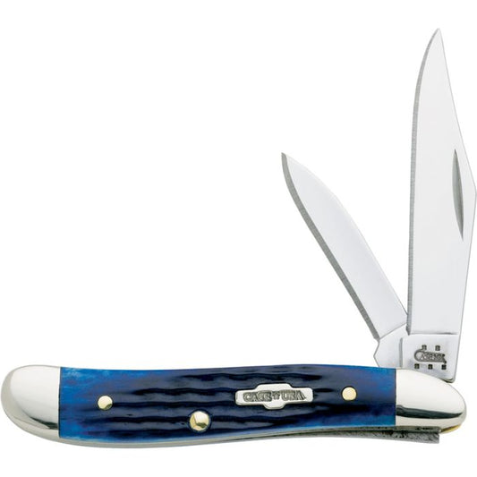 Case Cutlery Peanut Blue Bone