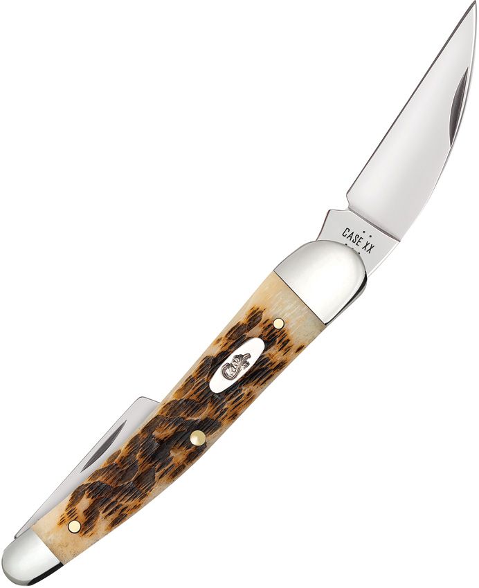 Case Cutlery Seahorse Whittler Amber Bone CS