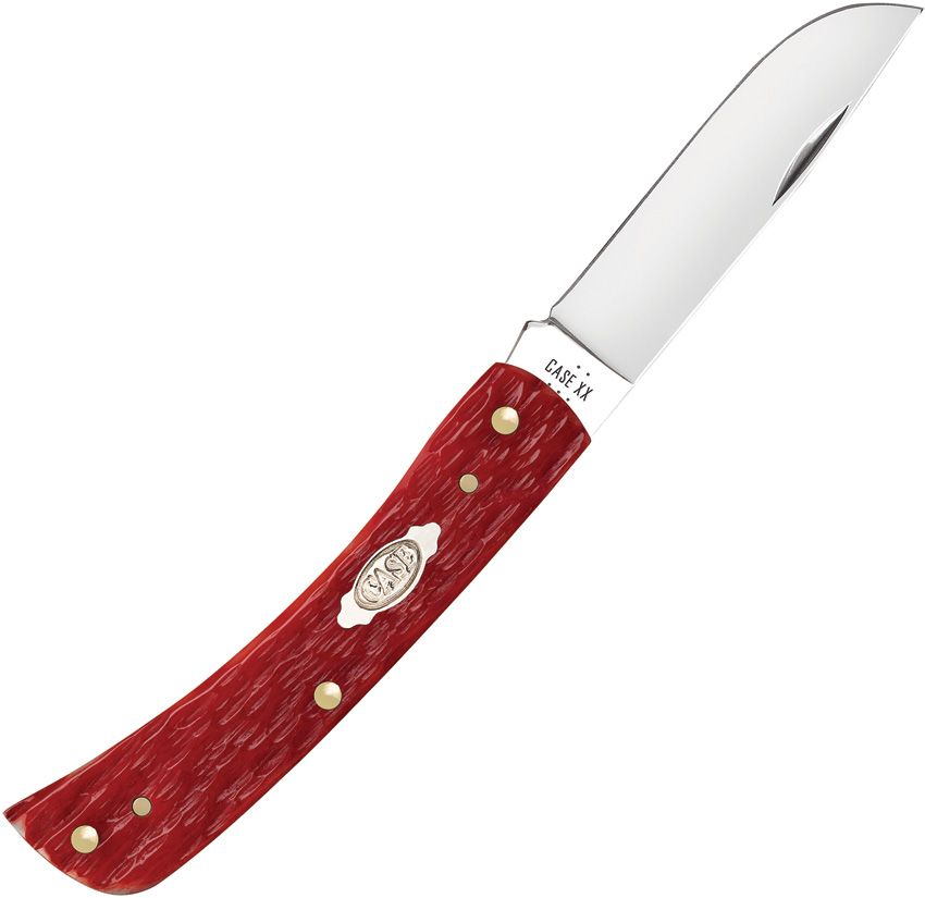 Case Cutlery Sod Buster Jr Dark Red Bone CS