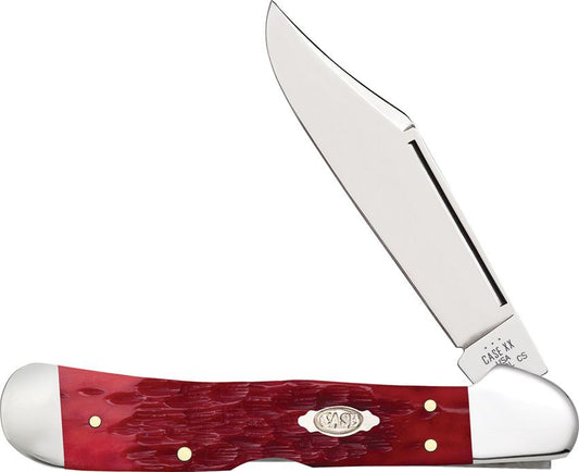 Case Cutlery Copperlock Dark Red Bone CS
